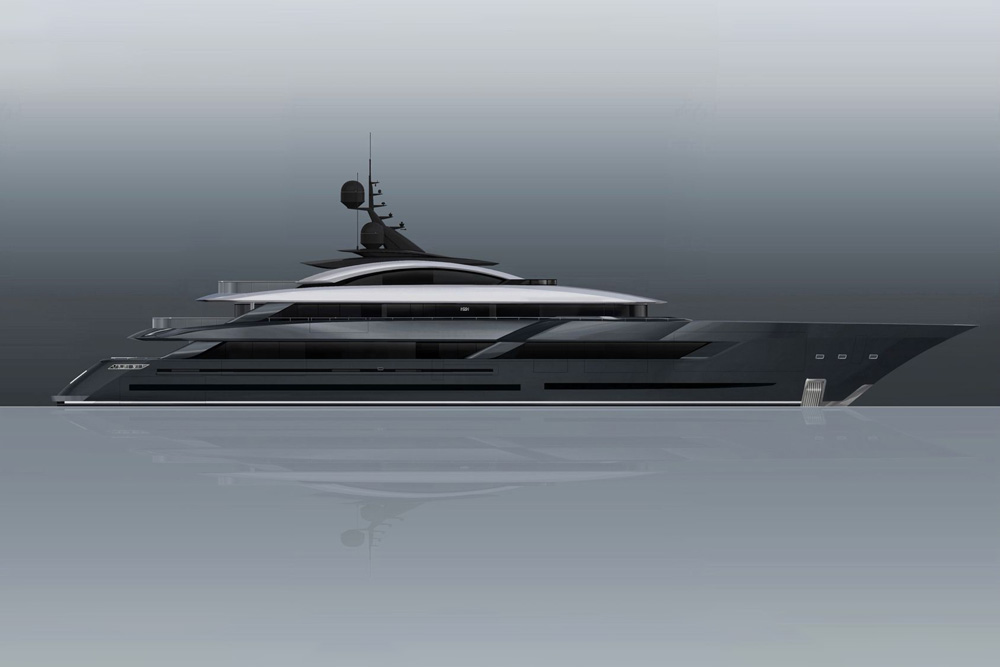 Turquoise Werft Baut Yacht Arrow Mit MTU Hybridantrieb