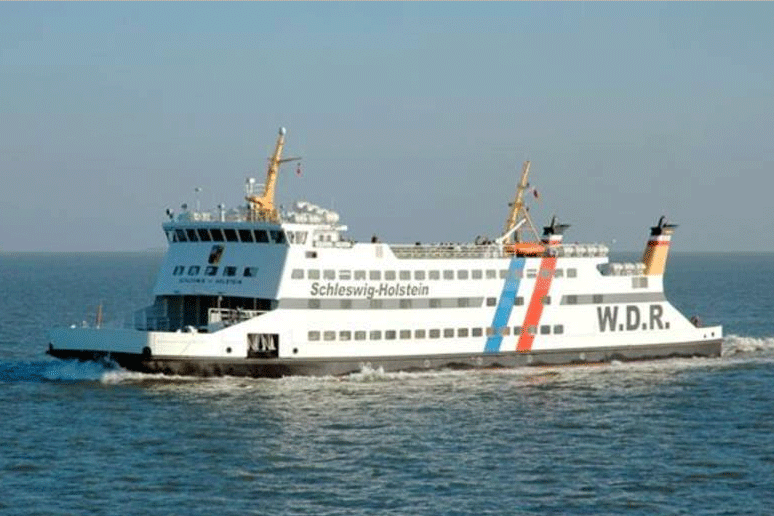 Die Wyker Dampfschiffs-Reederei Föhr-Amrum (W.D.R.) plant ein neues Fahrgastschiff für bis zu 150 Passagiere