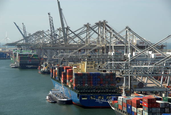 Quartal, Rotterdam, container freight rates