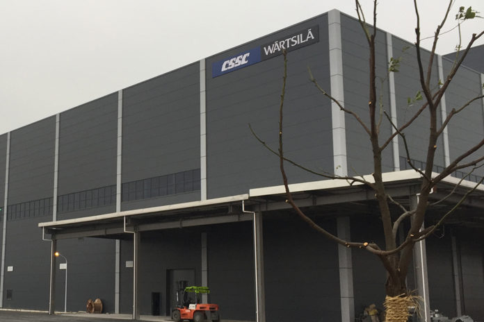 cssc wärtsilä engine factory in China