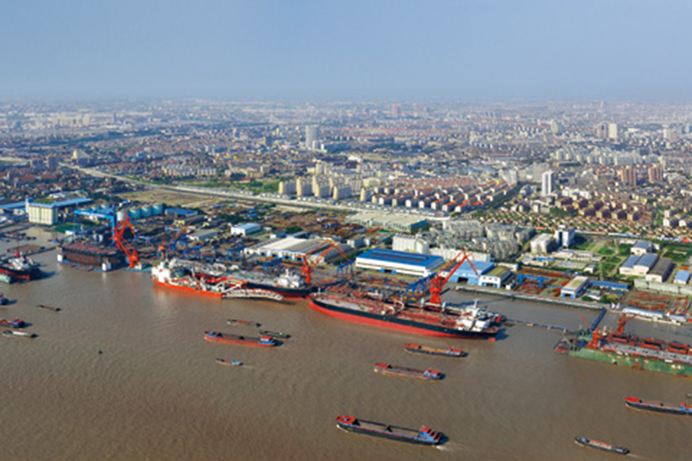 COSCO Nantong shipyard
