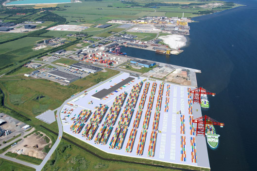 Der dänische Hafen Aalborg will seinen jährlichen Containerumschlag durch ein zusätzliches Terminals auf 200.000 TEU verdoppeln