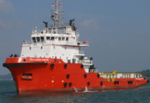 Offhore vessel Vallianz Hope
