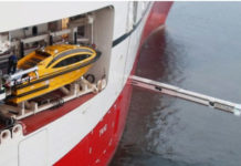 Vestdavit supplies a special davit solution for the »Ramform Hyperion«