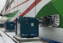 Cavotec's MorreMaster system moores the ships at Helsinki's new passenger ferry terminal