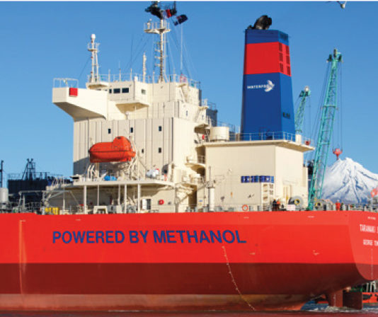Since one year Waterfront Shipping (WFS) has methanol-fueled tankers in its fleet