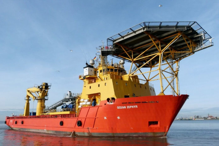 The Danish company A1 Offshore Solutions have bought the »Ocean Zephyr«