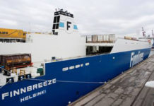 Finnlines vessel Finnbreeze