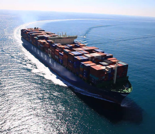 Hyundai Merchant Marine Containerschiff der Linienreederei HMM, Containerschiffe