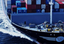 Danaos container vessel