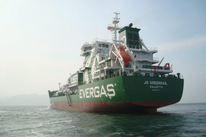 »JS Greensail« is one of the vessels to use the Sea-Mate Blending-On-Board (BOB) system for, developed by Maersk Fluid Technology (MFT)