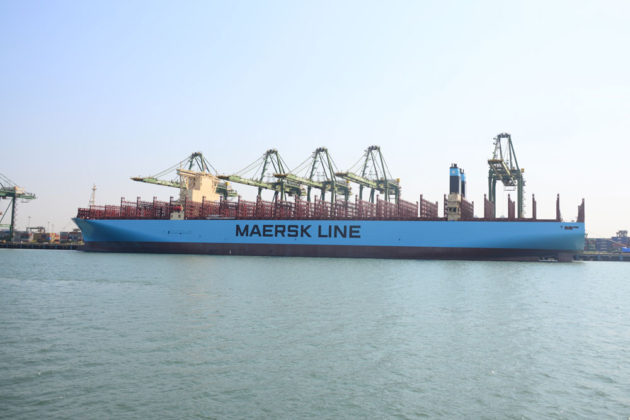 Madrid Maersk @Tianjin port 5