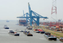 Binnenschiffe, Antwerpen, EU, Westhäfen, Kapazitätsengpässe