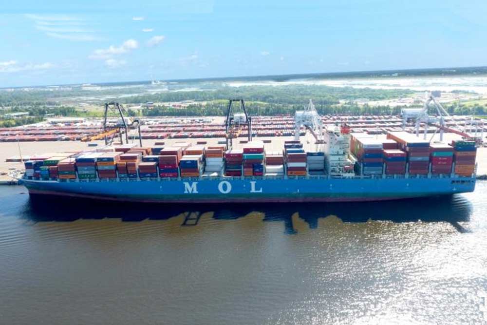 Jacksonville, Jaxport, Florida, MOL Bravo