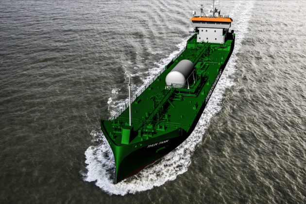 Thun Tankers selected Wärtsilä to power its new tankers with duel-fuel engines, propeller and fuel supply systems