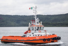 The Stan Tug 2608 »Bat« is the first vessel for Ocean from Damen shipyards group