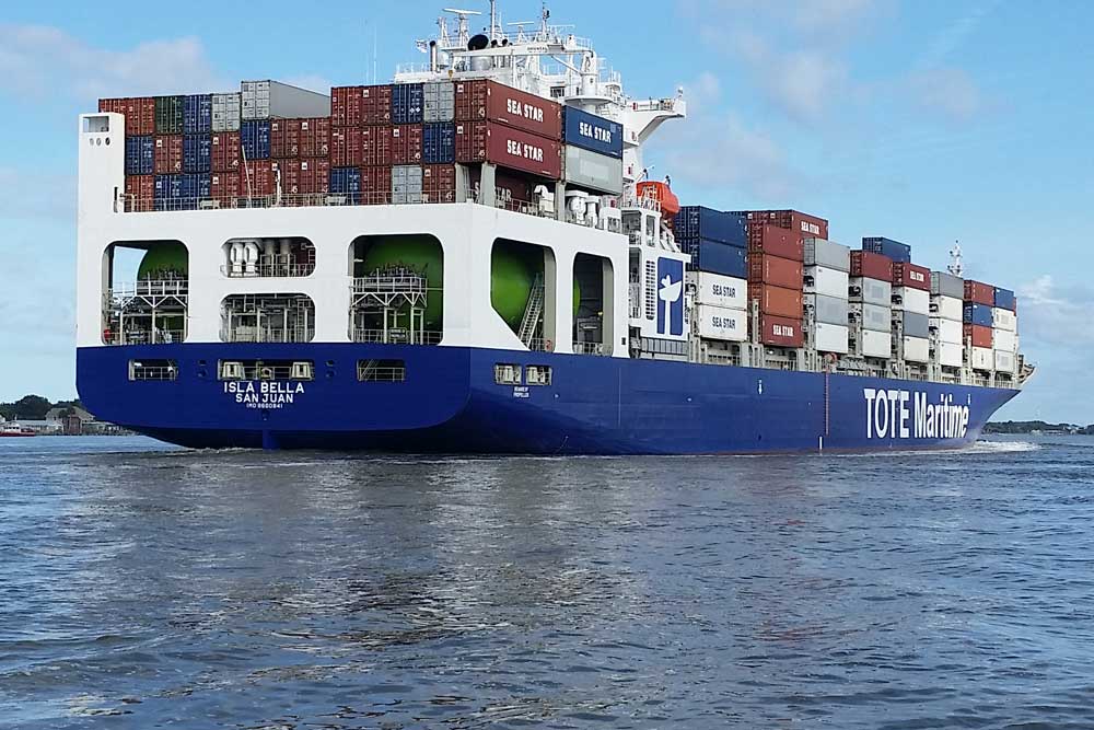 Tote, Pazifik-Dienst, Isla Bella