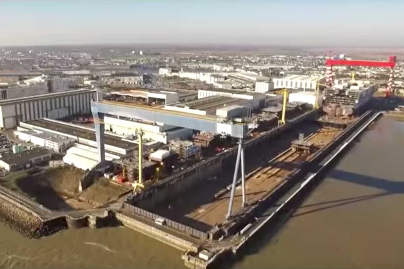 STX, St. Nazaire, Frankreich, France