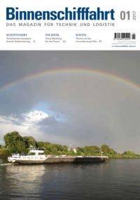 Binnenschifffahrt Ausgabe cover Januar 2017