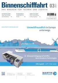 Binnenschifffahrt Magazin cover März 2017