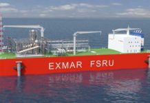 Exmar has taken delivery of the world's first barge-based FSRU