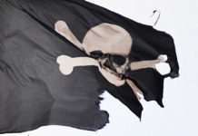 Piraten pirate flag, Symbolfoto Piraterie