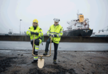 Im Hafen Göteborg wurde der Grundstein für eine LNG-Anlage von Swedegas gelegt