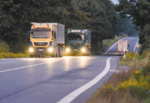 Zusätzlich zur Autobahn-Maut wird für Lkw künftig auch eine Gebühr bei der Nutzung von Bundesstraßen fällig