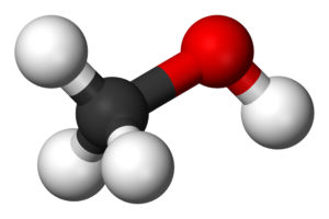 Methanol-Molekül