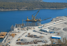 Der neue Hafen Stockholm Norvik Port entsteht rund 60 km südlich der schwedischen Hauptstadt
