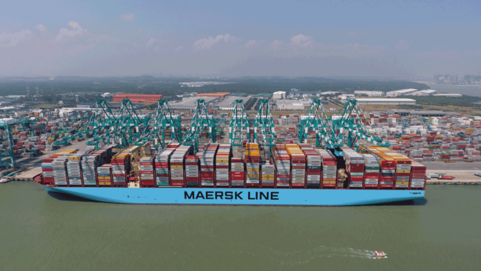 Maersk, Weltrekord, Tanjung Pelepas