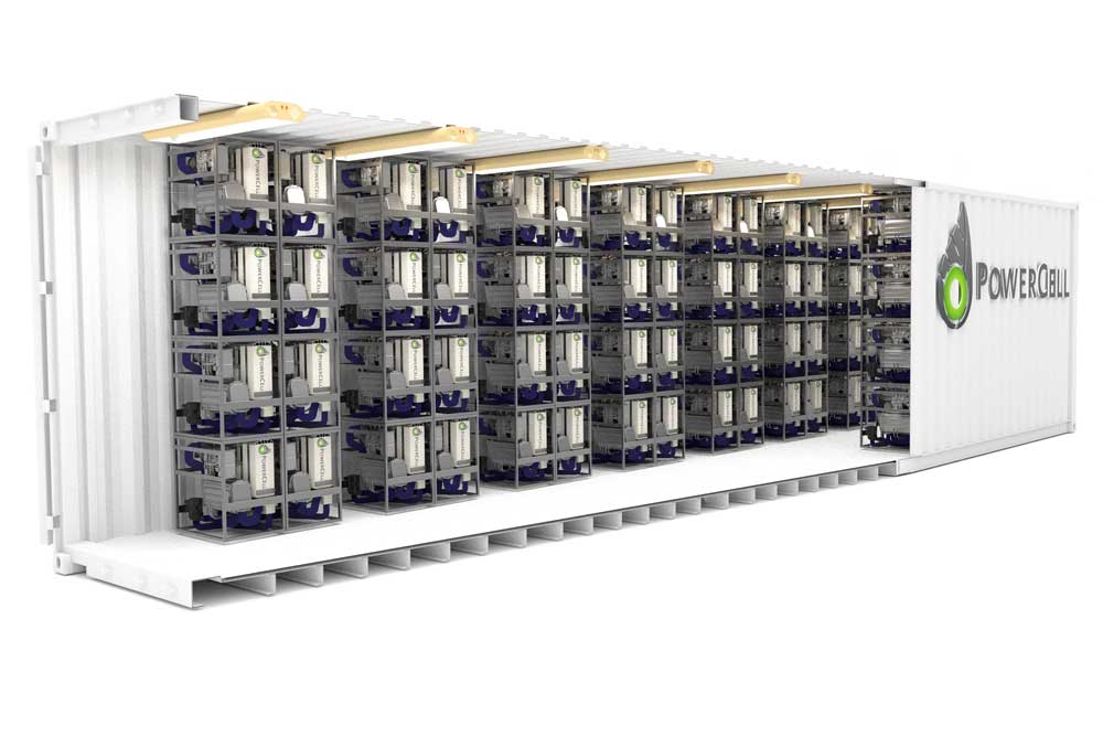 Siemens, PowerCell, Brennstoffzelle, Wasserstoff, Hydrogen
