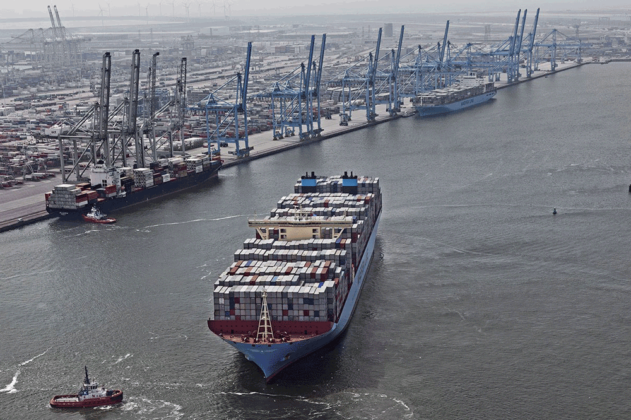 Maersk, Rotterdam, Maasvlakte