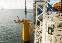 Der Bau des Offshore-Windparks Deutsche Bucht hat begonnen