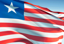 Liberia, Flagge