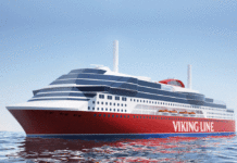 Der Start für das neue Kreuzfahrtschiff der Viking Line ist in China erfolgt