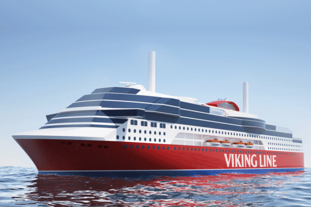 Der Start für das neue Kreuzfahrtschiff der Viking Line ist in China erfolgt