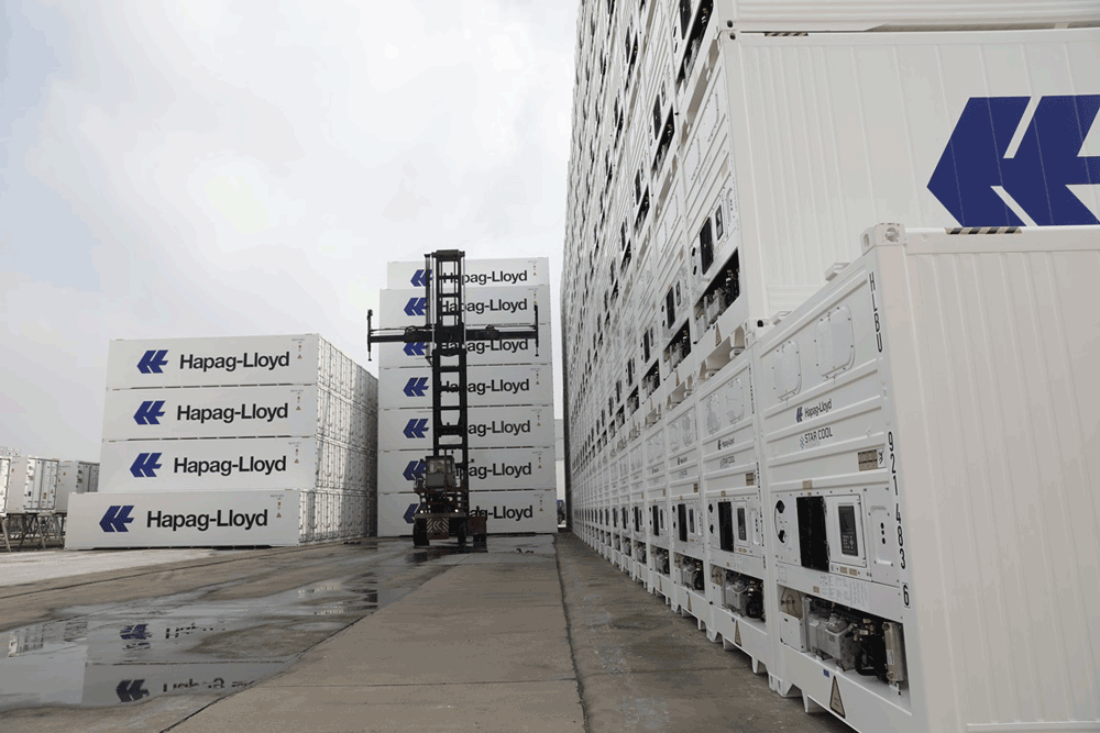 Hapag-Lloyd, Maersk, Reefer, Kühlcontainer