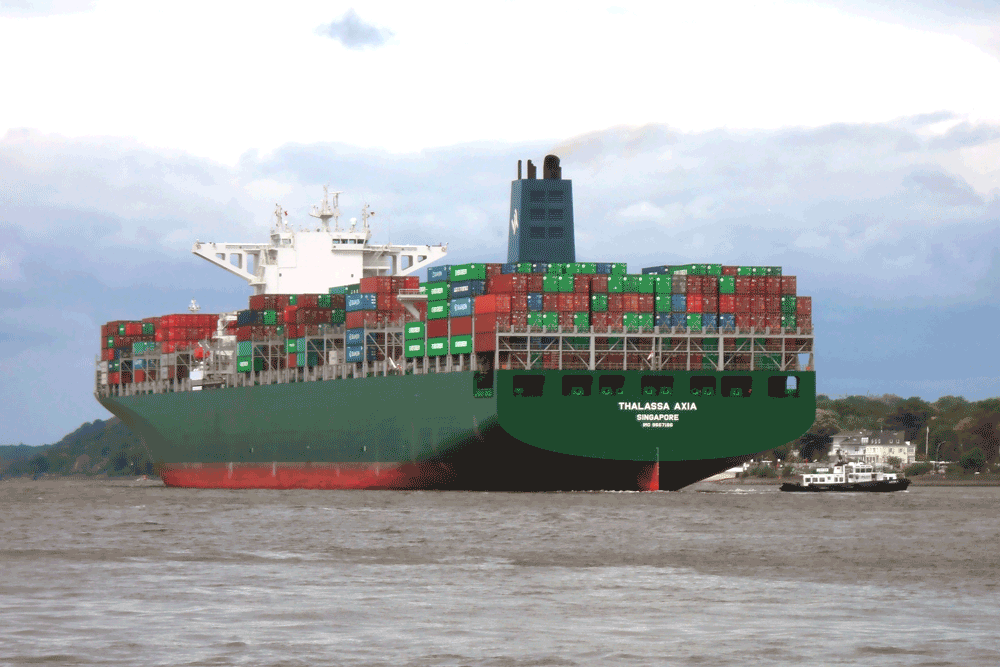 Thalassa Axia, Evergreen, Ship Finance International