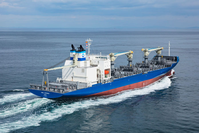 Taufe und Sea Trials der »Cool Express«, abgeliefert von Shikoku im Oktober 2018 (Foto: Cool Carriers)