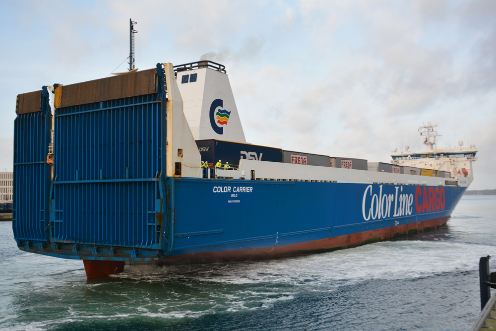 Color Line, Kiel, Color Carrier, Frachtfähre
