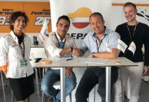 From left: Elsa Dias de la Fuente, Marine & Power Generation Manager, Lubricants and Specialized Products, Repsol; Francisco Javier Miranda Cordente, Spain Lubricants Director, Repsol; Robert Joore, General Manager, Total Lubmarine and David Pivetta, Commercial Director Marine Lubricants South Europe/ Africa/ India & Middle East, Total Lubmarine