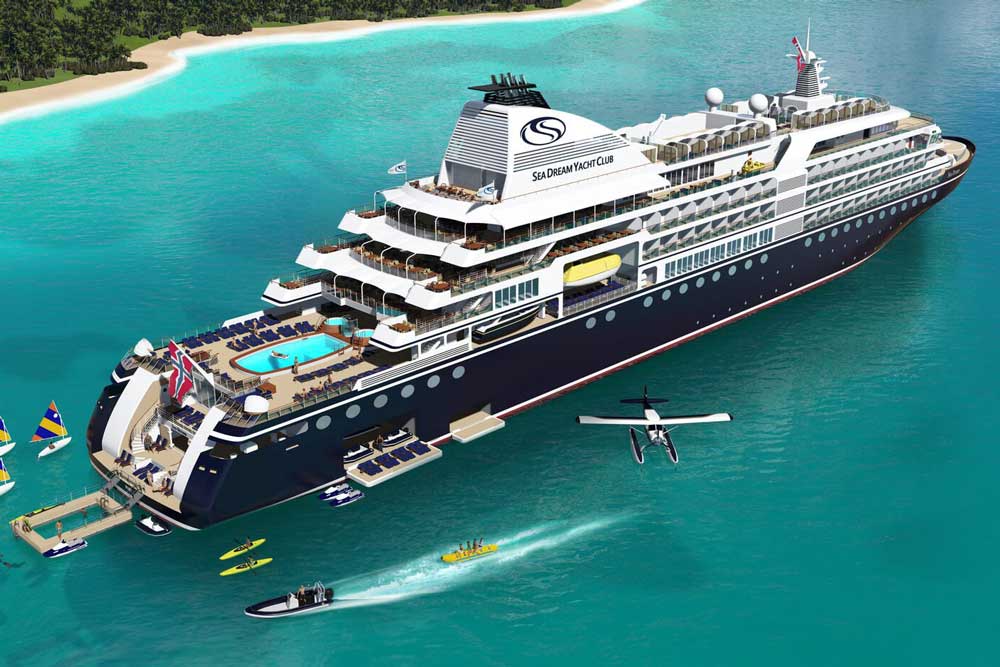 Damen, Seadream, Sea Dream, Yacht