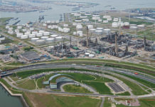 BP Raffinerie in Rotterdam