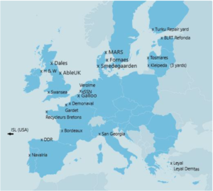 EU SRR EU Liste von Verschrottungswerften