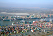 Antwerpen Container Terminals Hafen Antwerpen