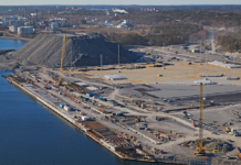 Stockholm Norvik Port progress May 2019