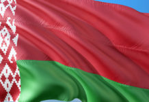 Flagge Weissrussland Flag Belarus