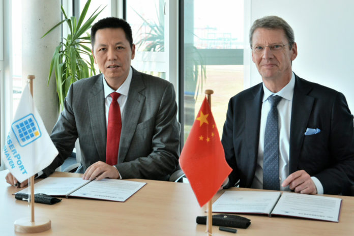 JWP, Jade-Weser, China, Logistikzentrum