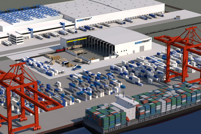 Nordfrost Seehafen Terminal Rendering